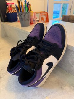 Nike Jordan 1 low court purple