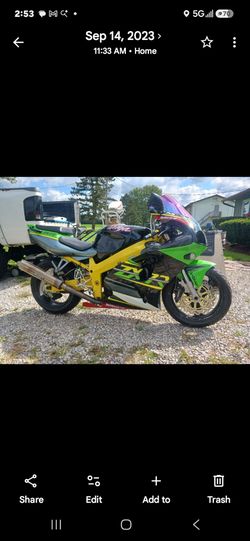 1999 kawasaki ninja z x 7 r