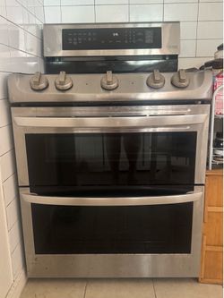 LG electric stove
