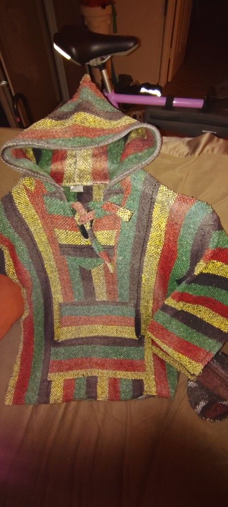 Mexican Blanket Style Hoodie Pull Overs His &Hers?