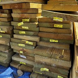 6x12 Pressure treated Wood