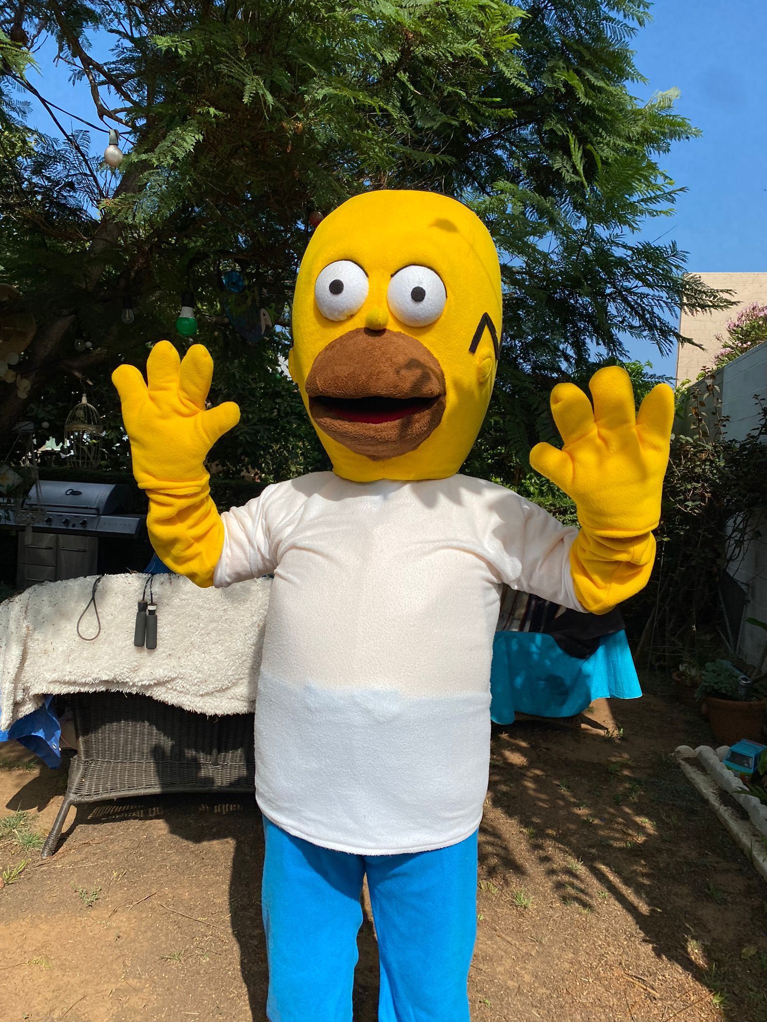 Halloween Costume. Homer Simpson