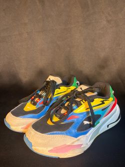 PUMA RS System Multicolor Chunky Sneakers Colorblock Retro Y2K Size 4C