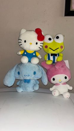 Hello Kitty and friends by Sanrio plushies