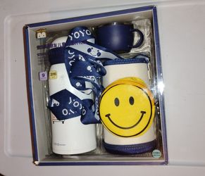 Happy Face Stainless Steel Cup