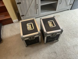 Two Equipment Cases With Foam 