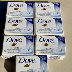 7 Dove Soap Bars (New)