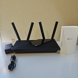 TP-Link Dual-Band AX3000 Wi-Fi 6 Router.