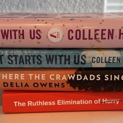 Colleen Hoover Book Set + Popular Fiction