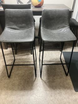 Gray Barstools