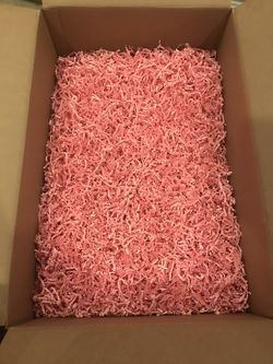 Light Pink Crinkle Paper