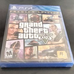 Grand Theft Auto V Premium Edition (PS4)(New) For Sale 