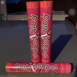 Confetti Cannons Party Color Poppers