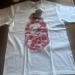 White bape shirts
