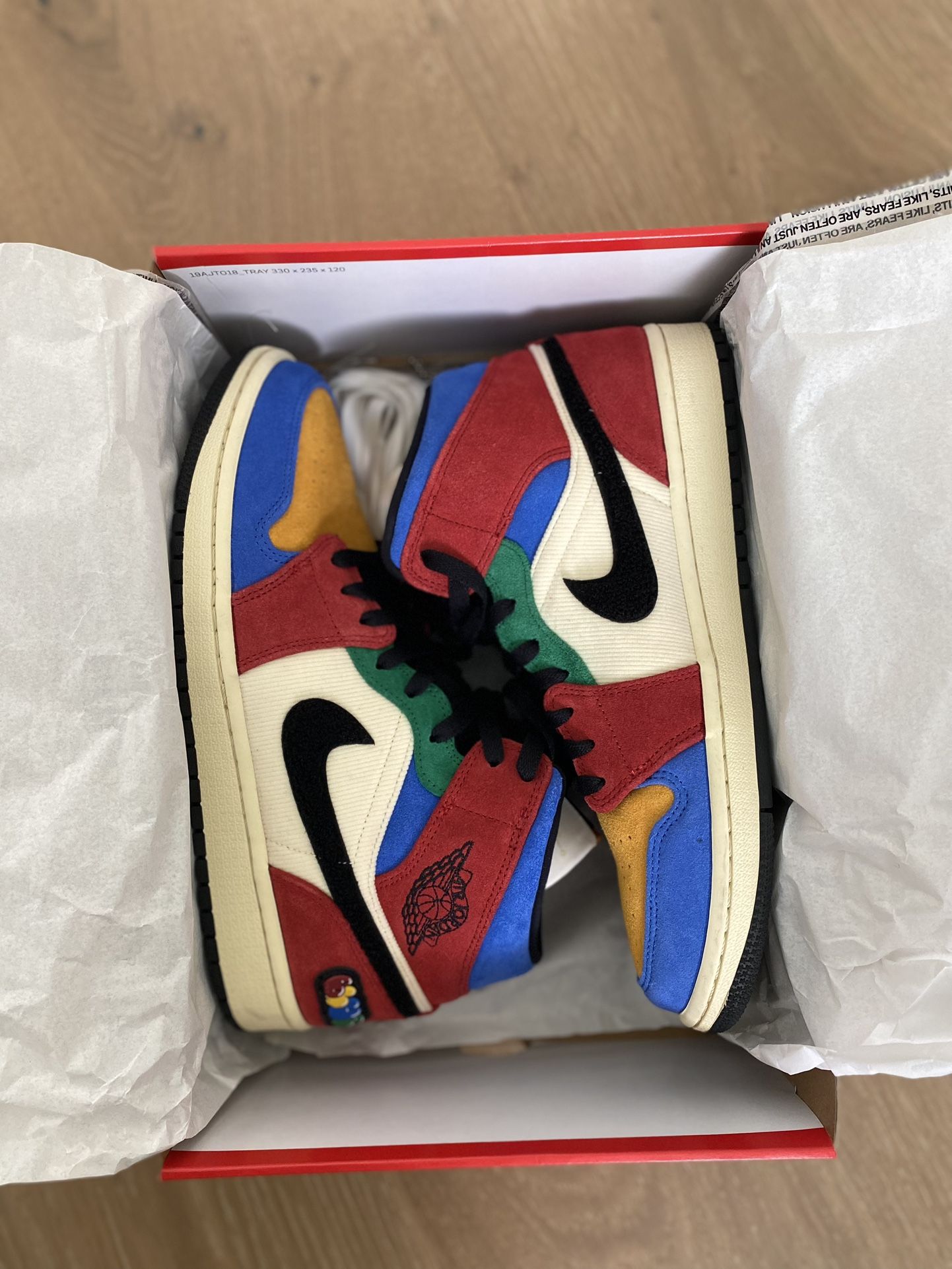Jordan 1 Mid SE Fearless Blue the Great - 10M