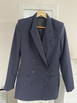 Express Dark Blue Blazer - Size-S