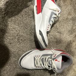 Jordan 3 Retro Fire Red
