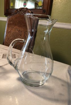 Princess house pitcher