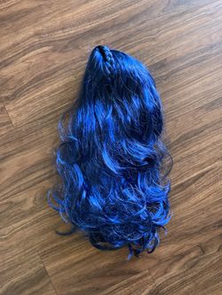 Blue Wig 