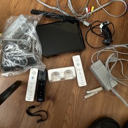 Wii Console W Remotes And Games