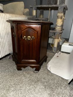 Hexagon end table