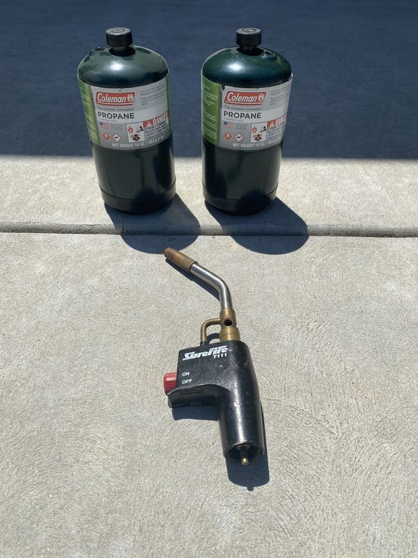 Sure Fire T111 Blow Torch , (2) Propane Tanks for Sale in Fresno, CA