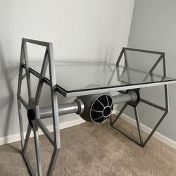 Star wars Grey TIE Fighter Desk