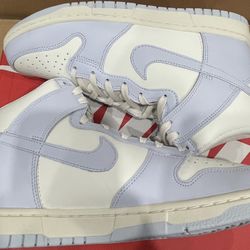 Nike Dunk High Sail Football Grey(Women) 9W/7.5men