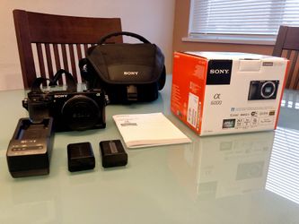 Sony A6000 Mirrorless Camera