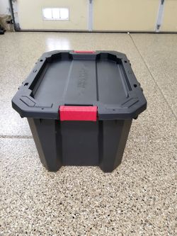 Husky 25 Gallon Latch and Stack Tote - 5 available
