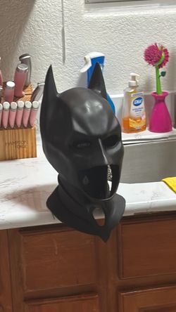 The dark knight bat man cowl