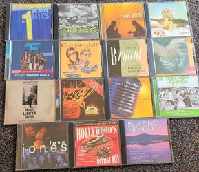 Collection of 15 Easy Listening cds