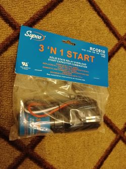 Refrigerator AC Hard Start Kit