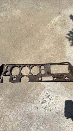 1972 Monte Carlo dash insert