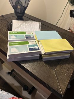 Index Cards