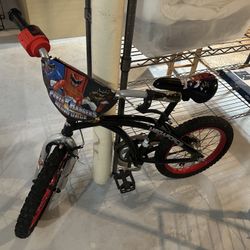 16‘’ Boys Bike, Scooters, and Chief Justice Police Blue Wiggle Ride-on