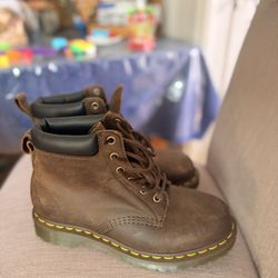 Brown Doc Martens 