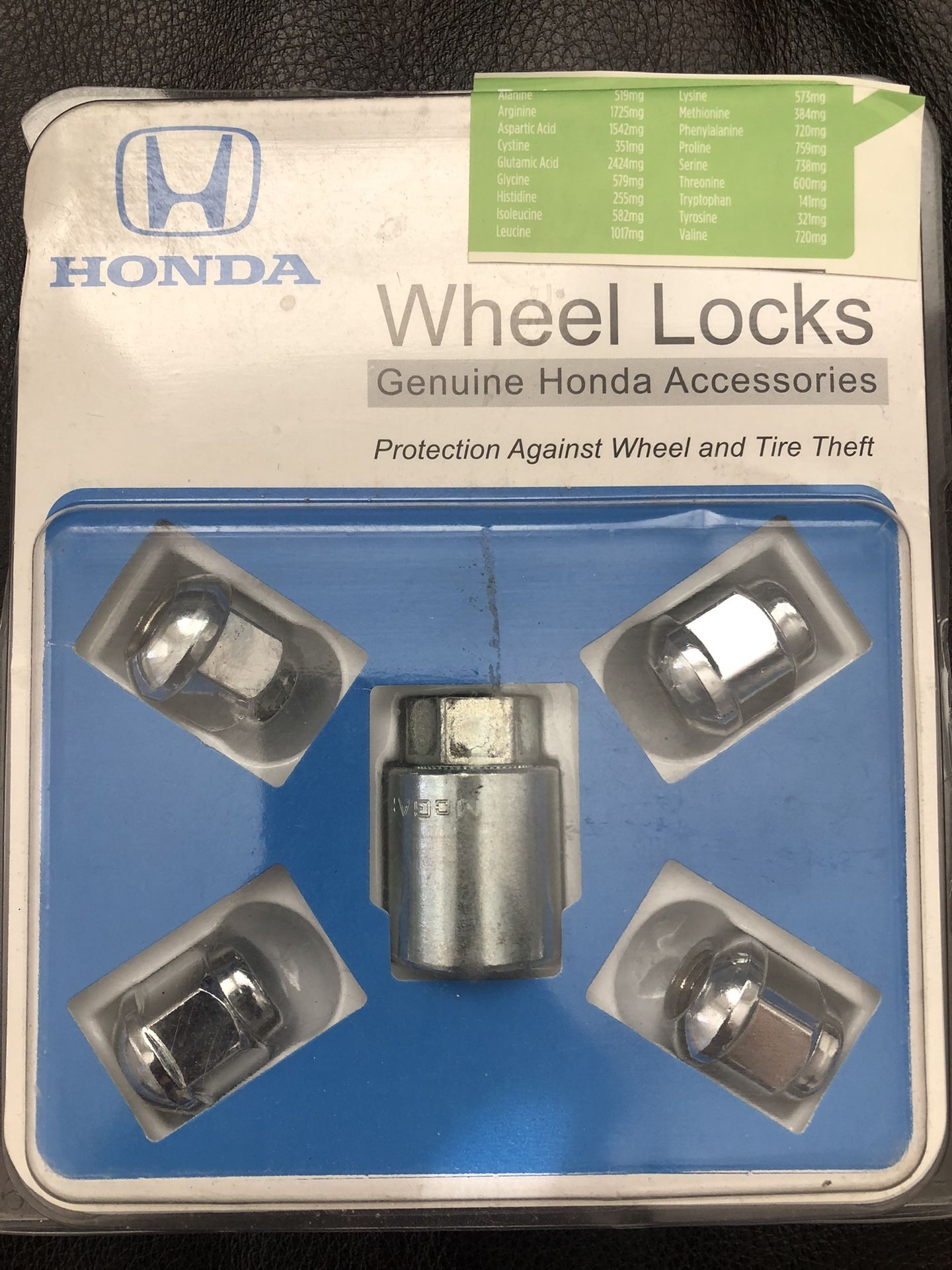 Honda Wheel Locks With Key