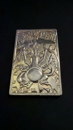 1999 gold-plated charizard