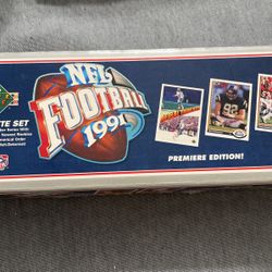 1991 Upper deck NFL Football Premiere Edition Complete Set