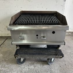 24" Commercial Char Broiler Grill