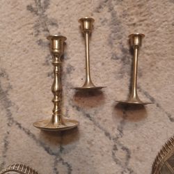 Candle Holders Brass