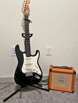 Electric Guitar and Amp