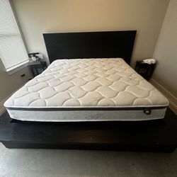 Coffee Table And King Bed Frame For Sale 