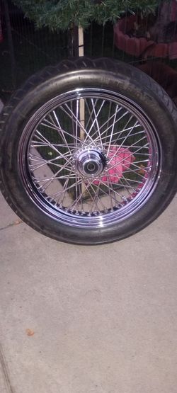 Indian 96 chief, Gilroy, 18in spoke front wheel