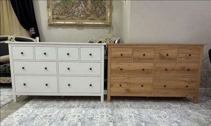 8 drawer dresser (several colors)