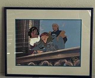 1997 Disney Store The Hunchback of Notre Dame Commemorative Lithograph