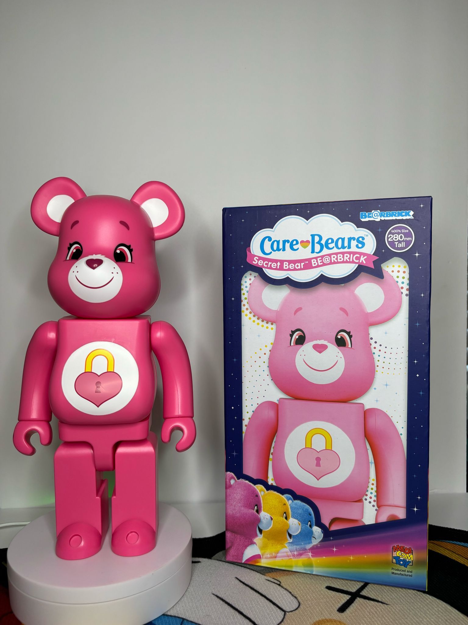 MEDICOM TOY BE@RBRICK Care Bears (TM) Secret Bear (TM) 400％ BEARBRICK