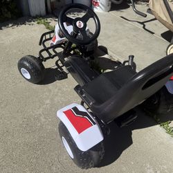 Kids pedal go cart