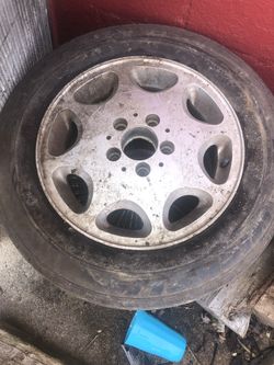 Two  Mercedes Rims